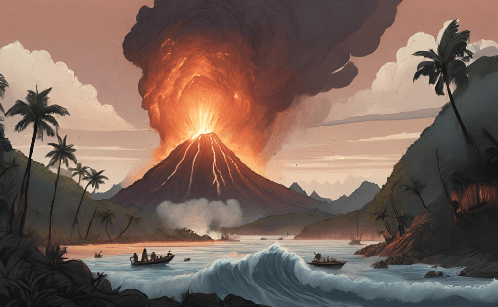 Usai Gunung Ruang&nbsp;Meletus